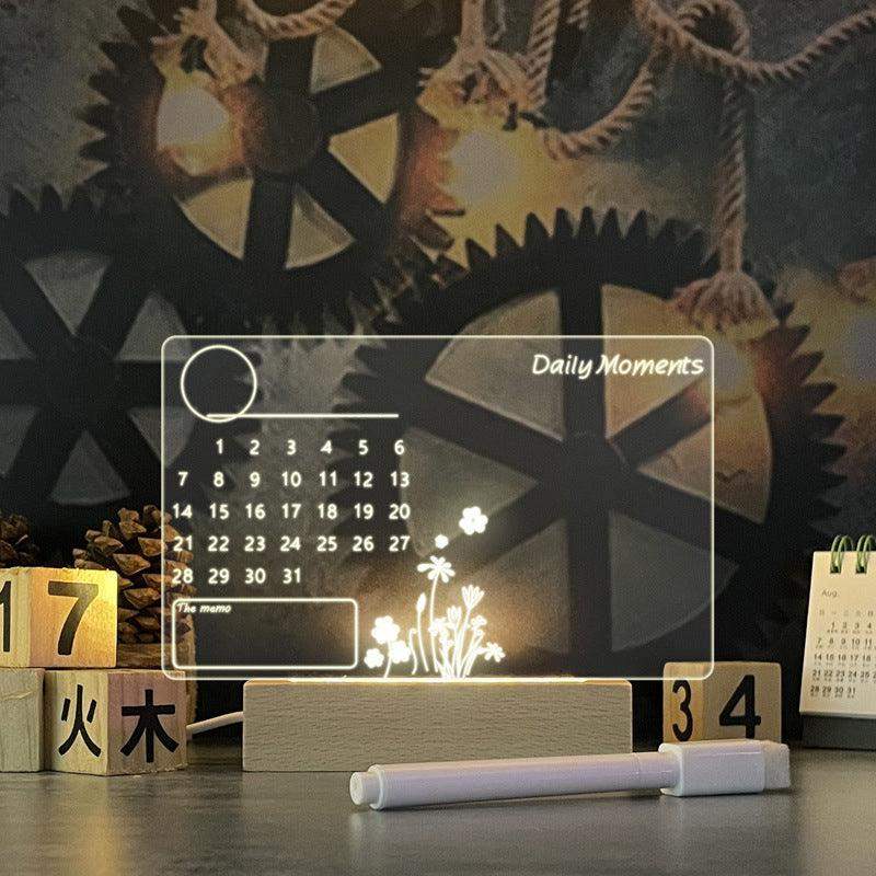 Creative Note Board with pen - Horizontal rectangle // Sublake 