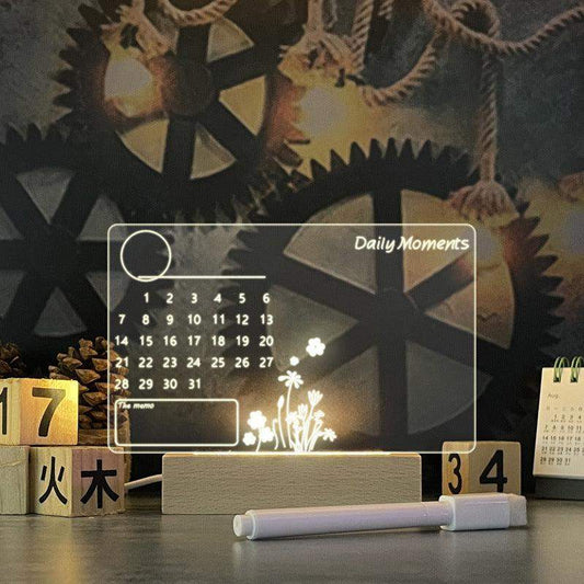 Creative Note Board with pen - Horizontal rectangle // Sublake 