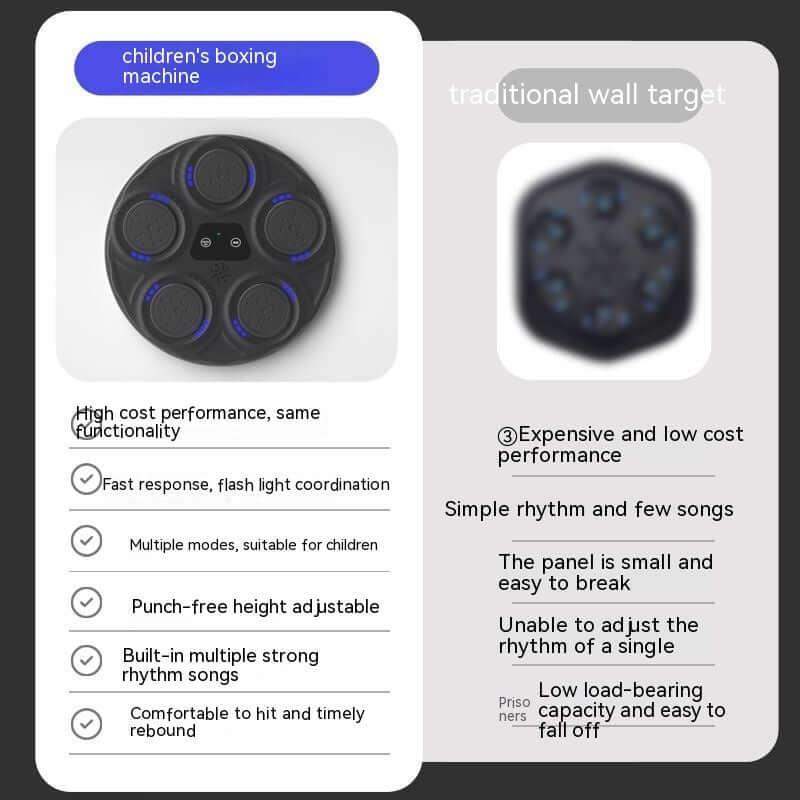 Smart rechargeable Boxing Trainer – Wall Target with Light - Sublake 