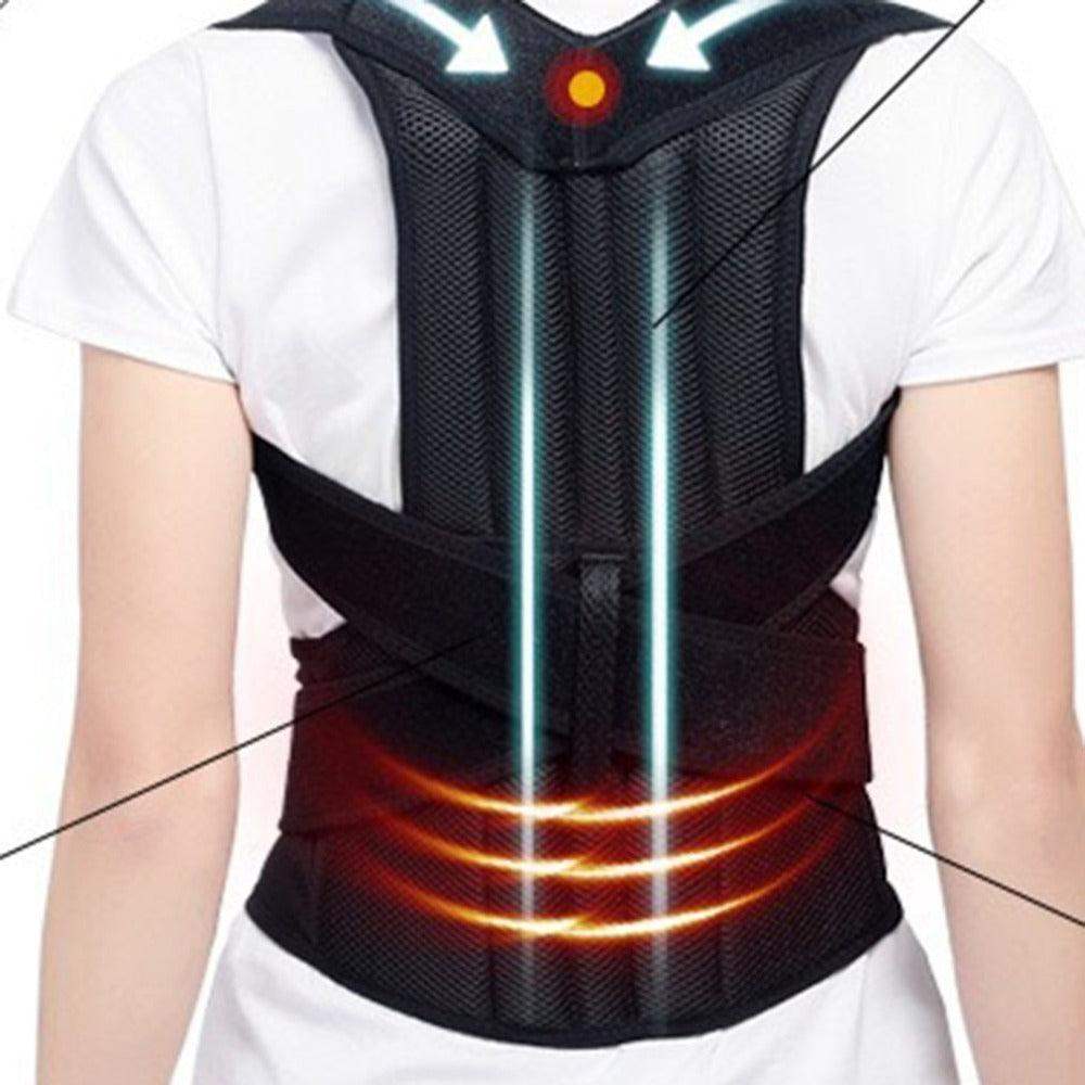 Spine Flexion Posture Corrector - Black / 3XL // Sublake 
