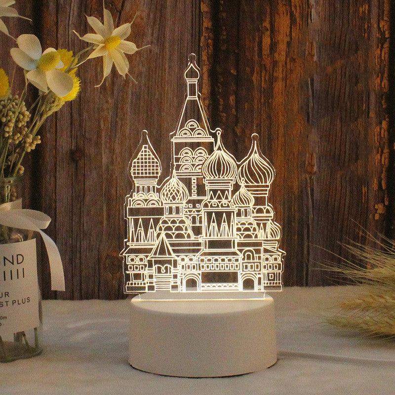 Any space Perfect Decor LED lamp - Old castle // Sublake 