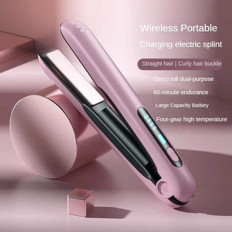 2 in 1 Mini Hair Straightener, 200 Degrees Max - Sublake 