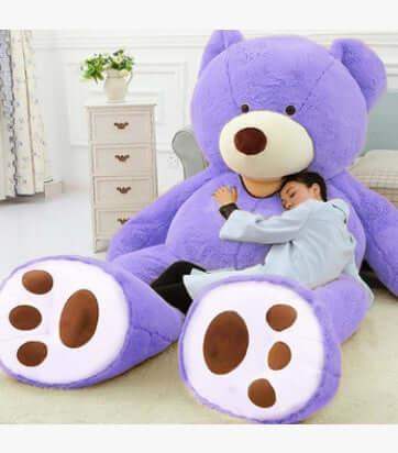 Giant Teddy Bear Plush Toy Huge Soft Toys Leather Shell - Sublake 
