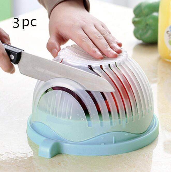 Creative fruit and vegetable cutter - Blue3pc // Sublake 