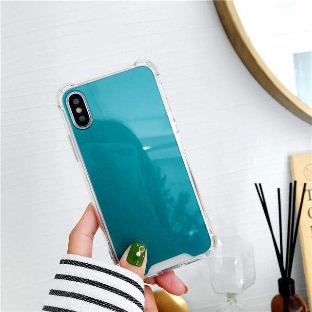 iPhone Mirror Phone Case - Black / IP12 12pro // Sublake 
