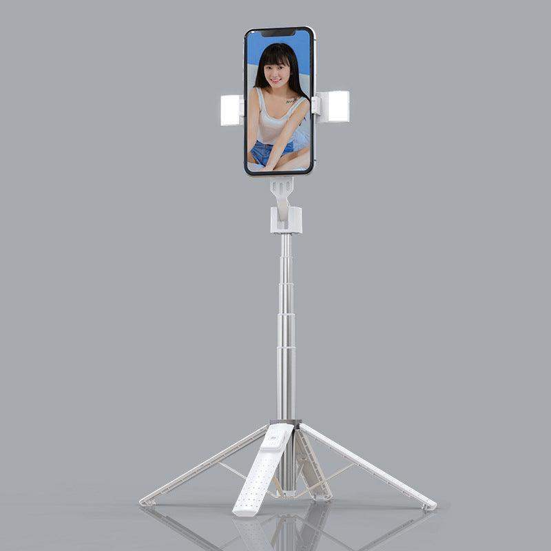 3-in-1 QuadPod Selfie Stick with Dual Lights & Remote - Sublake 