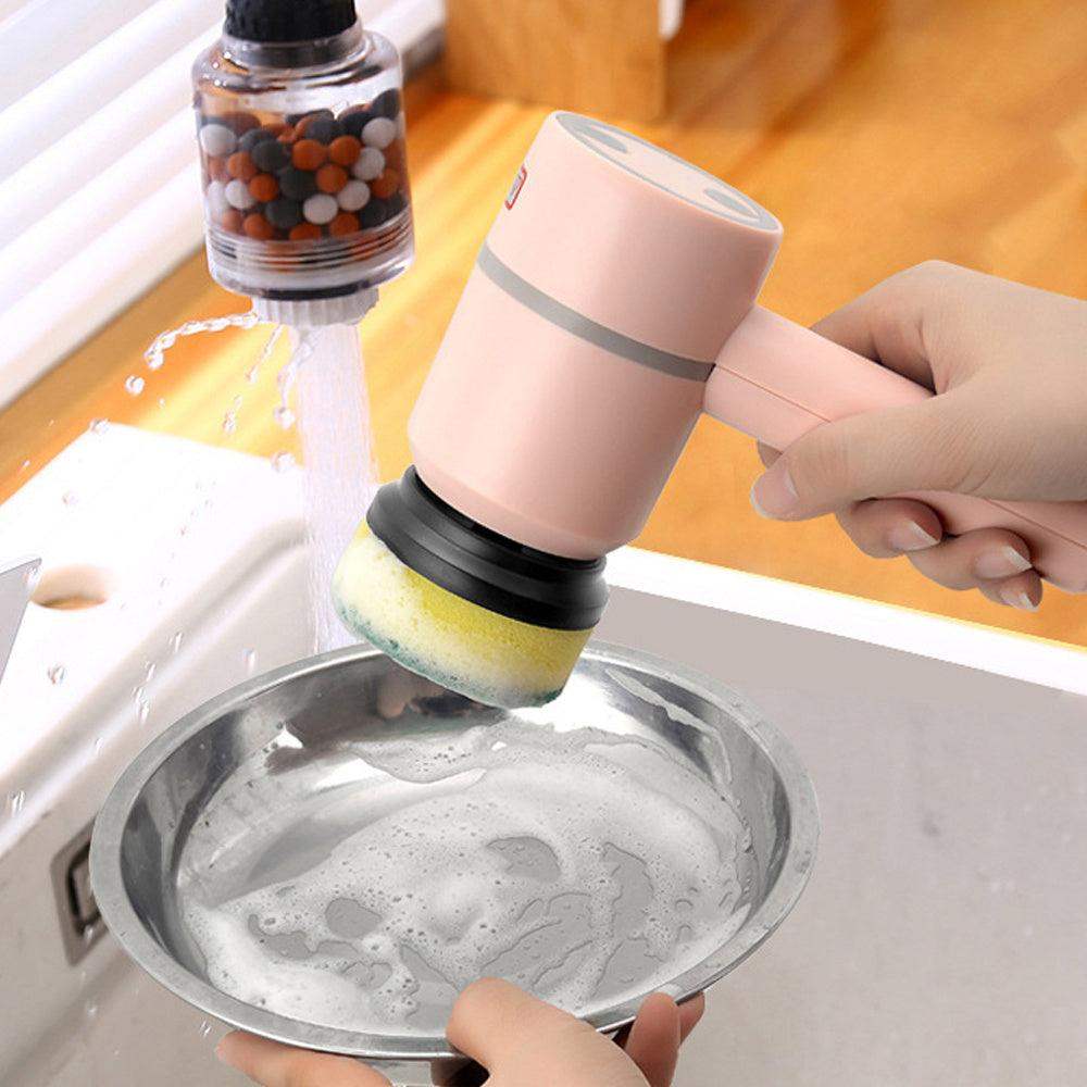 Automatic USB dishes & bathtubs cleaning brush - 1PC / Baijie cloth brush // Sublake 