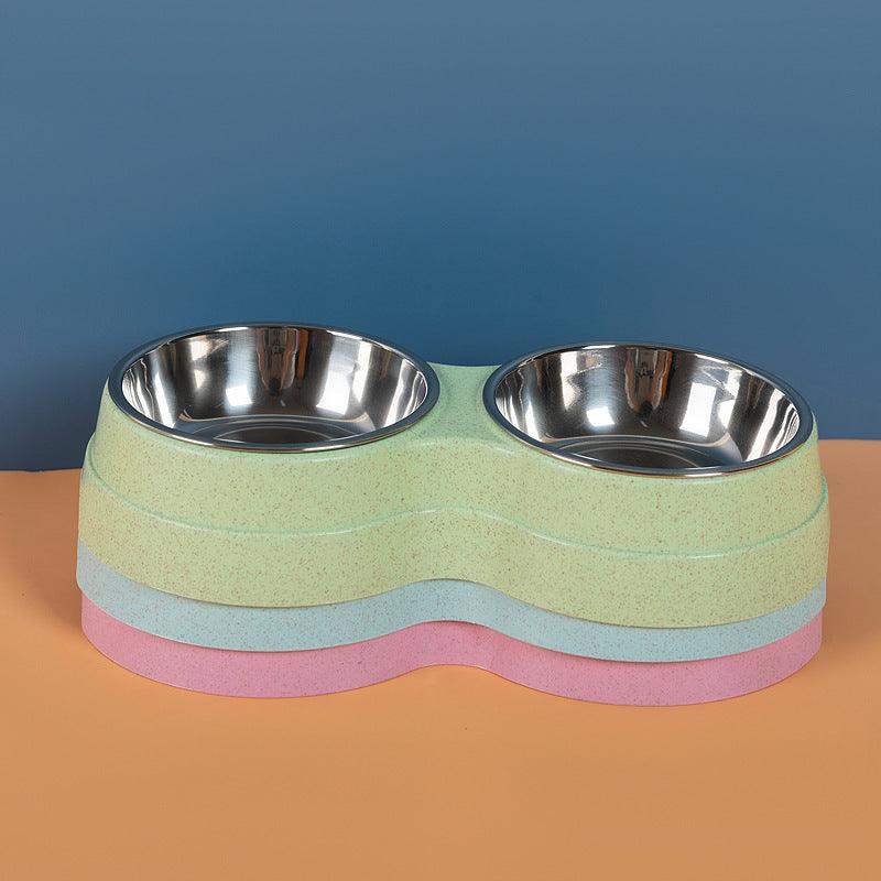 Dual Pet food and water dispenser - Blue // Sublake 