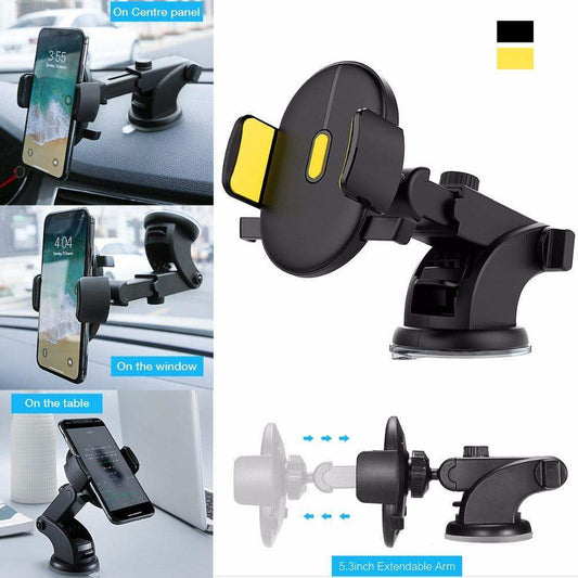 Car Phone Holder – Telescopic Rod with Suction Cup - Sublake 