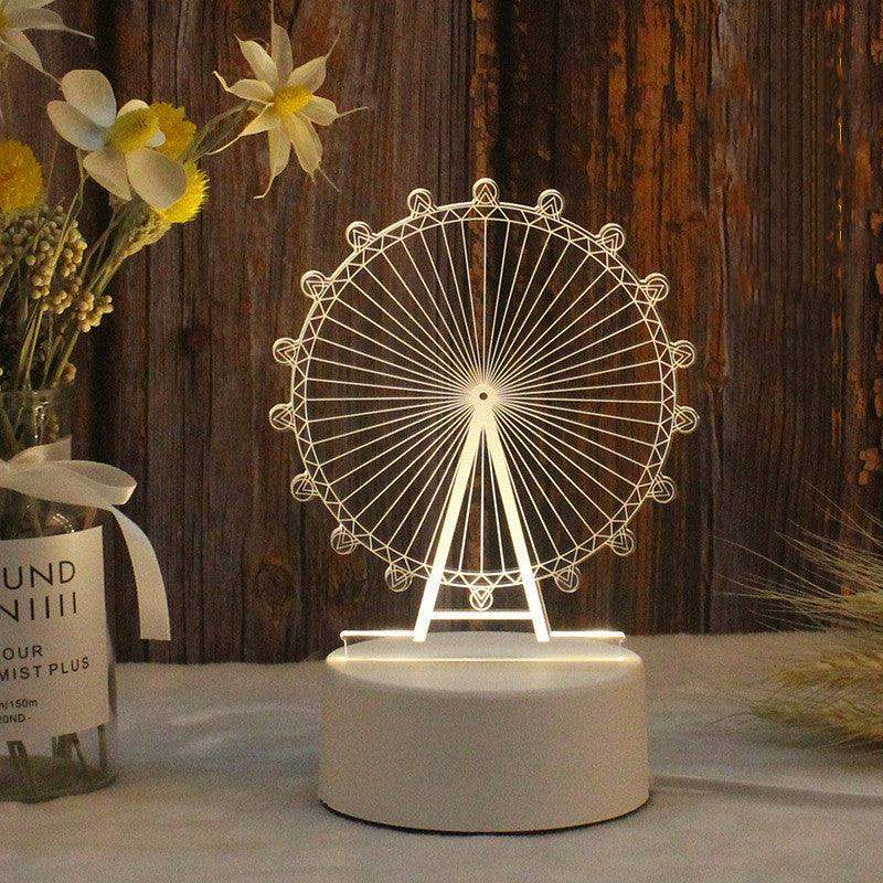 Any space Perfect Decor LED lamp - Ferris wheel // Sublake 
