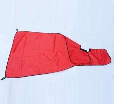 Beard & shaving creative apron - Red // Sublake 
