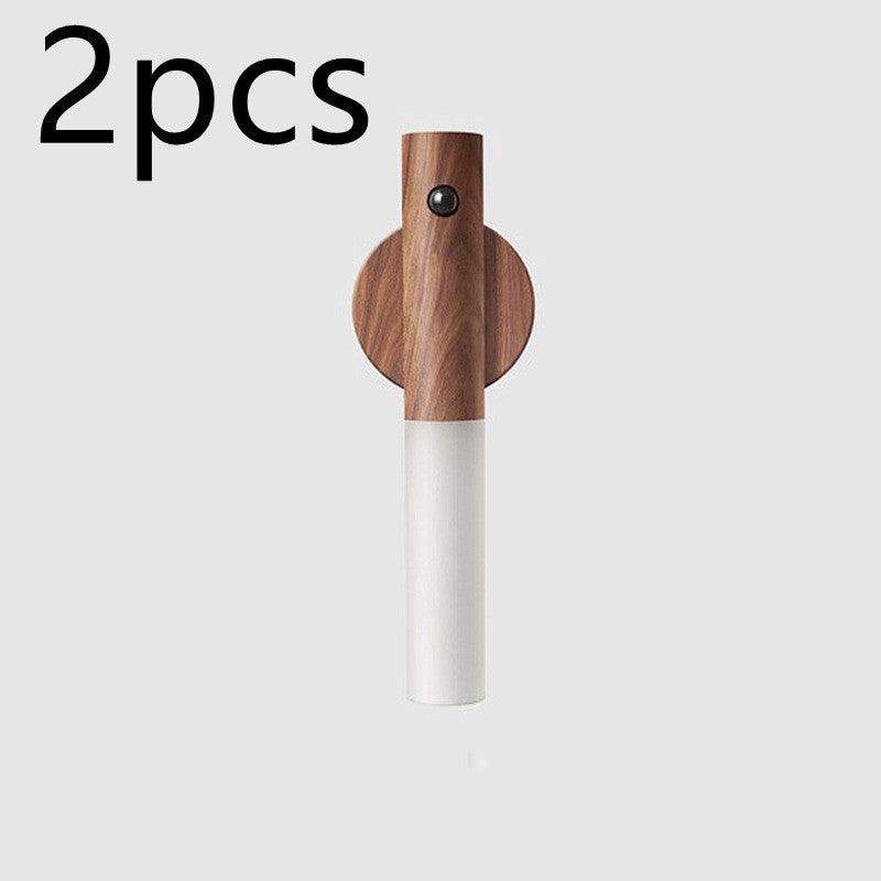 Automatic Wooden Motion Sensor Lamp – USB Rechargeable - Sublake 