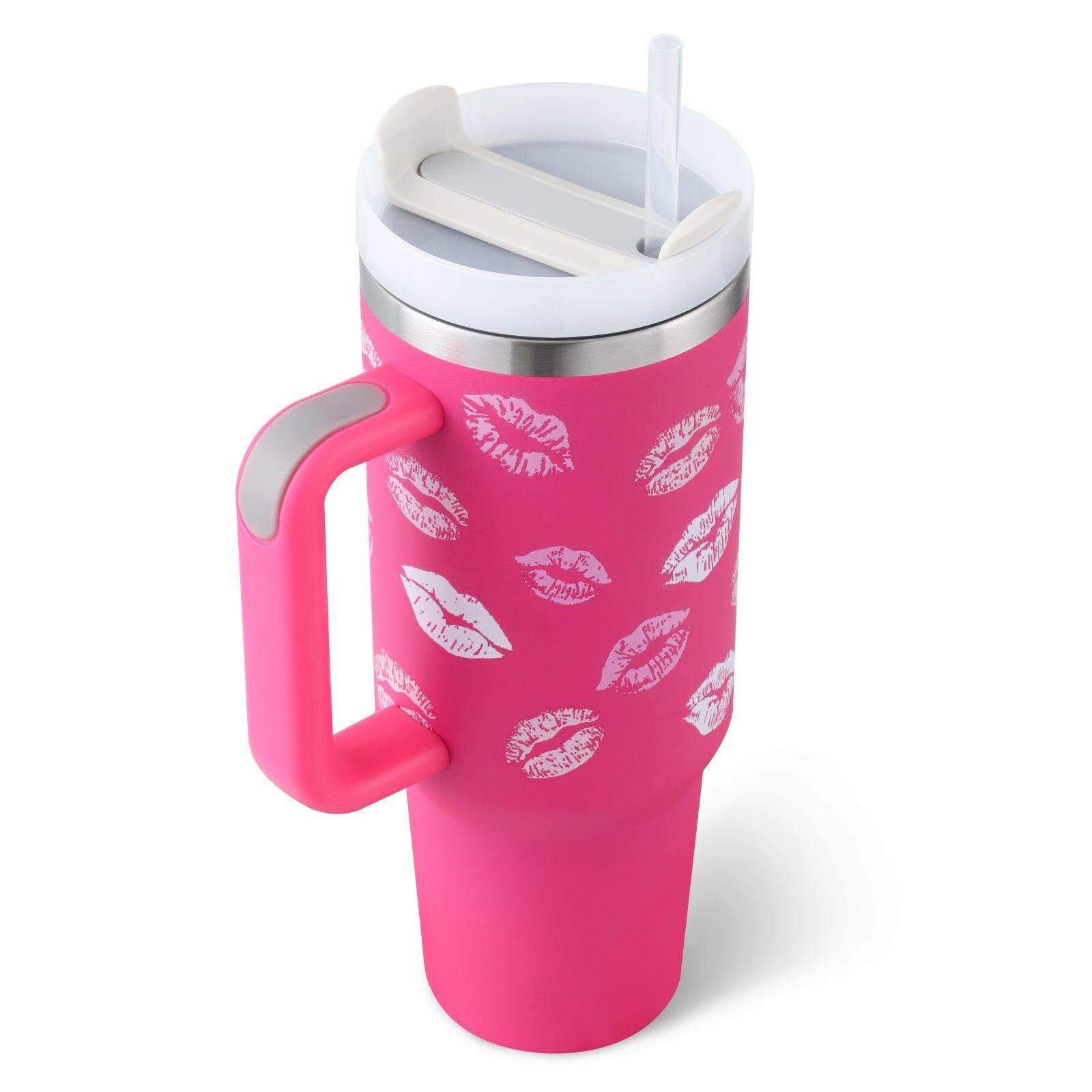 40 oz Stainless Steel Insulated Tumbler - Rose Red / 1200ML / 1PC // Sublake 