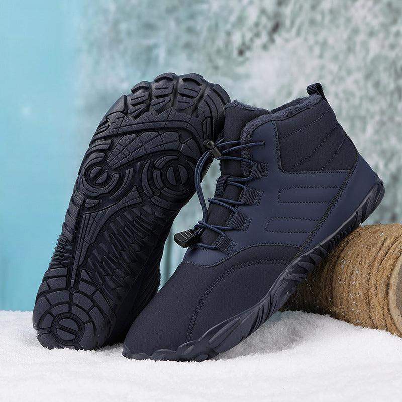 Men's & women's cotton outdoor sports shoes - Black / 36 // Sublake 