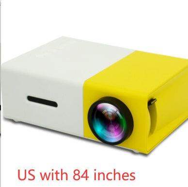 🎥 1080P HD Mini Portable Projector 3D cinema - Black EU // Sublake 