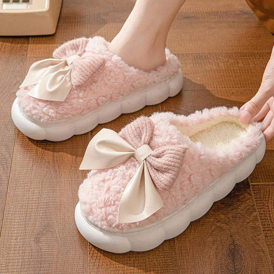 Ultra soft women's slippers for Home - Green / 36x37 // Sublake 