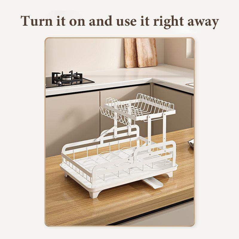 Kitchen Dish Rack - White // Sublake 