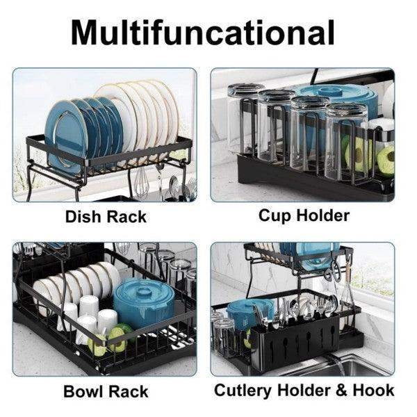 Kitchen Countertop Water Filter Rack - Black // Sublake 