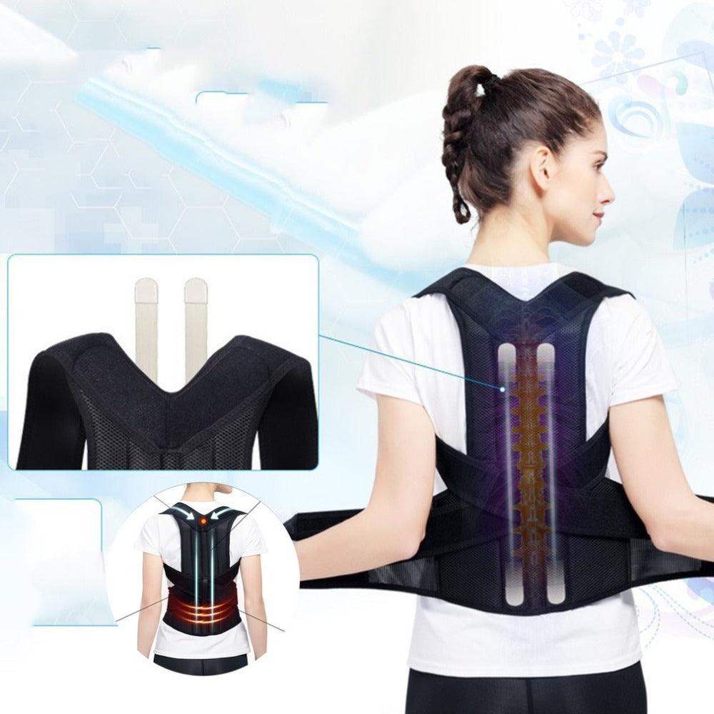 Spine Flexion Posture Corrector - Black / 3XL // Sublake 