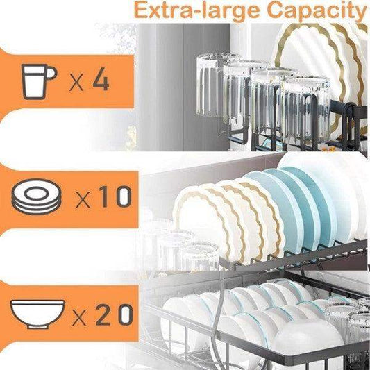 Kitchen Countertop Water Filter Rack - Black // Sublake 