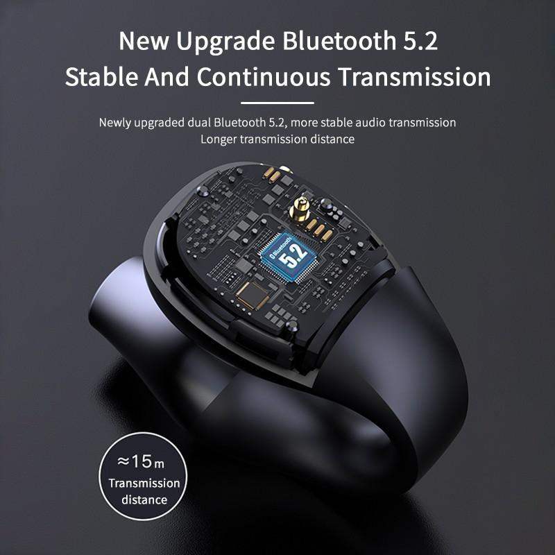 Wireless and touch headset with ear clip - Sublake 