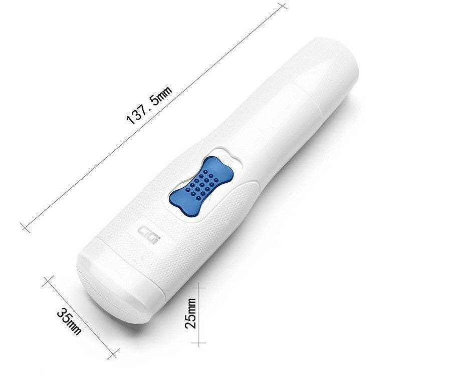 Electric Pet Nail Polisher - White // Sublake 
