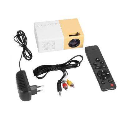 🎥 1080P HD Mini Portable Projector 3D cinema - Black EU // Sublake 