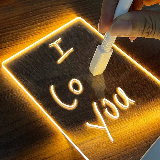 Creative Note Board with pen - Horizontal rectangle // Sublake 