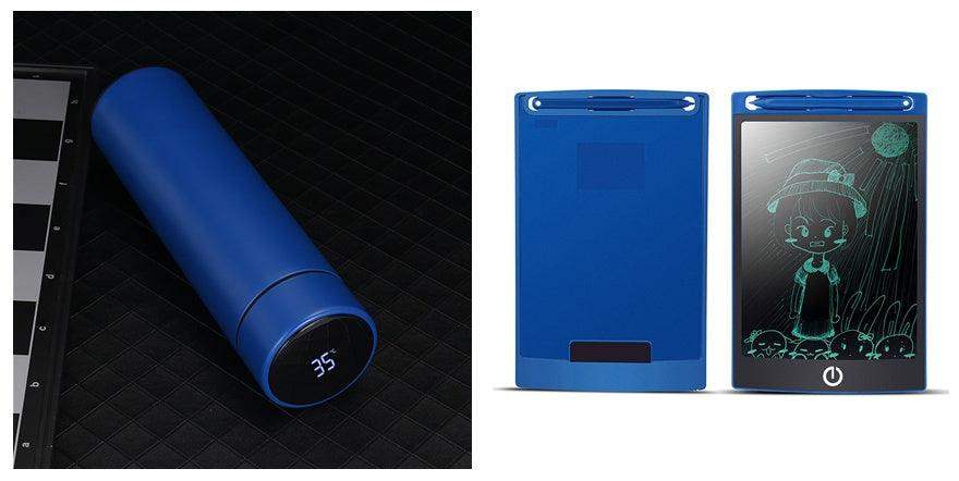 500ml Smart Bottle - Stainless Steel Thermos - Black // Sublake 