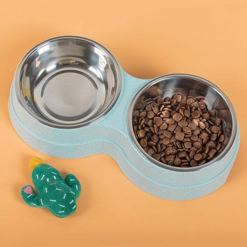 Dual Pet food and water dispenser - Blue // Sublake 
