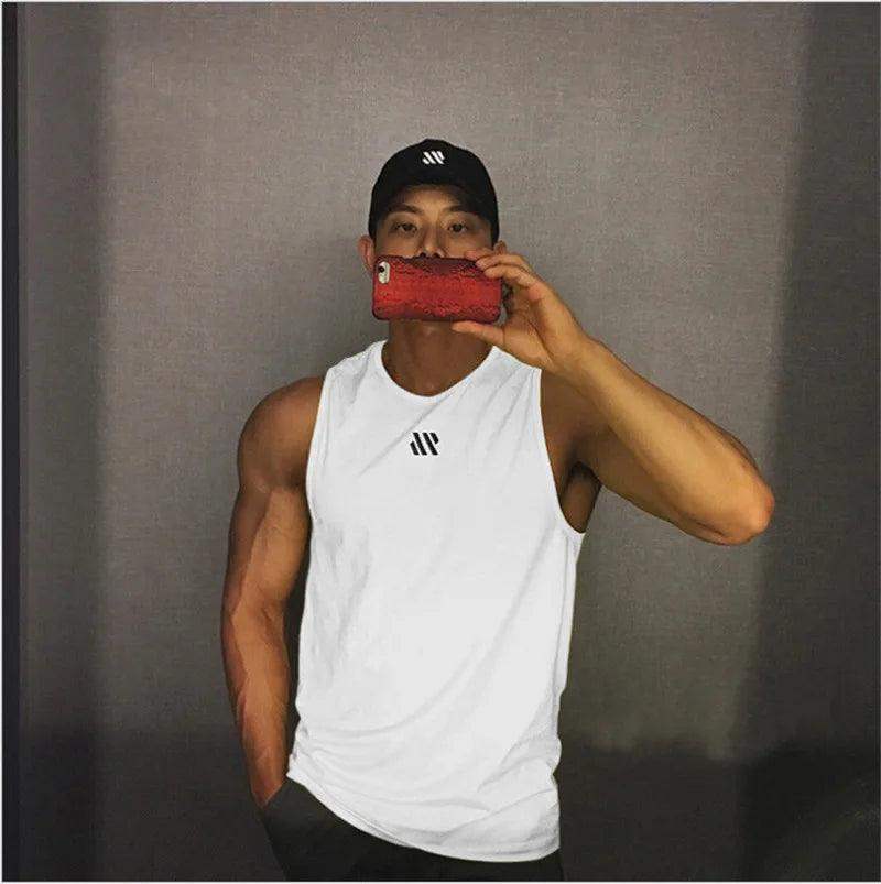 GITF Men Bodybuilding Gym Fitness Tank Top Shirt - Sublake 