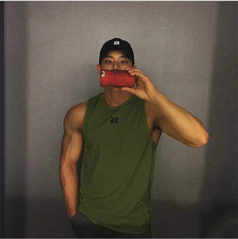 GITF Men Bodybuilding Gym Fitness Tank Top Shirt - Sublake 