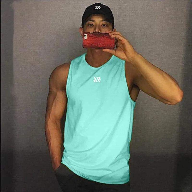 GITF Men Bodybuilding Gym Fitness Tank Top Shirt - Sublake 