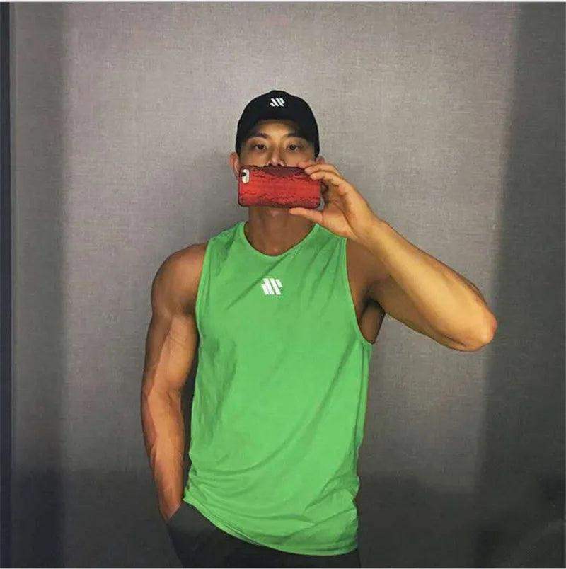 GITF Men Bodybuilding Gym Fitness Tank Top Shirt - Sublake 