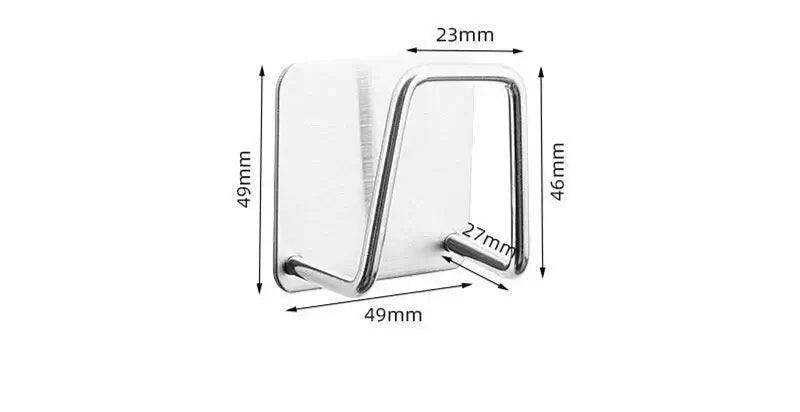 Adhesive Stainless Steel Kitchen Sink Sponges Holder - Sublake 