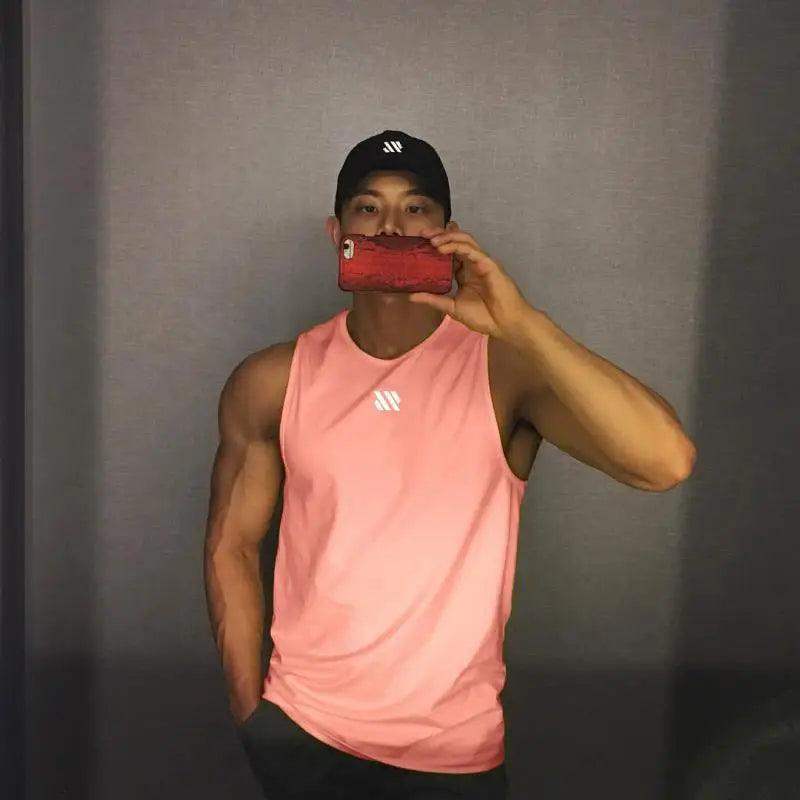 GITF Men Bodybuilding Gym Fitness Tank Top Shirt - Sublake 