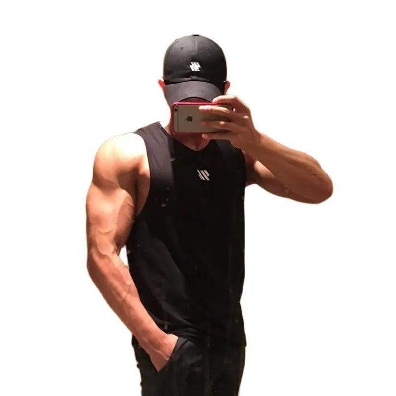 GITF Men Bodybuilding Gym Fitness Tank Top Shirt - Sublake 