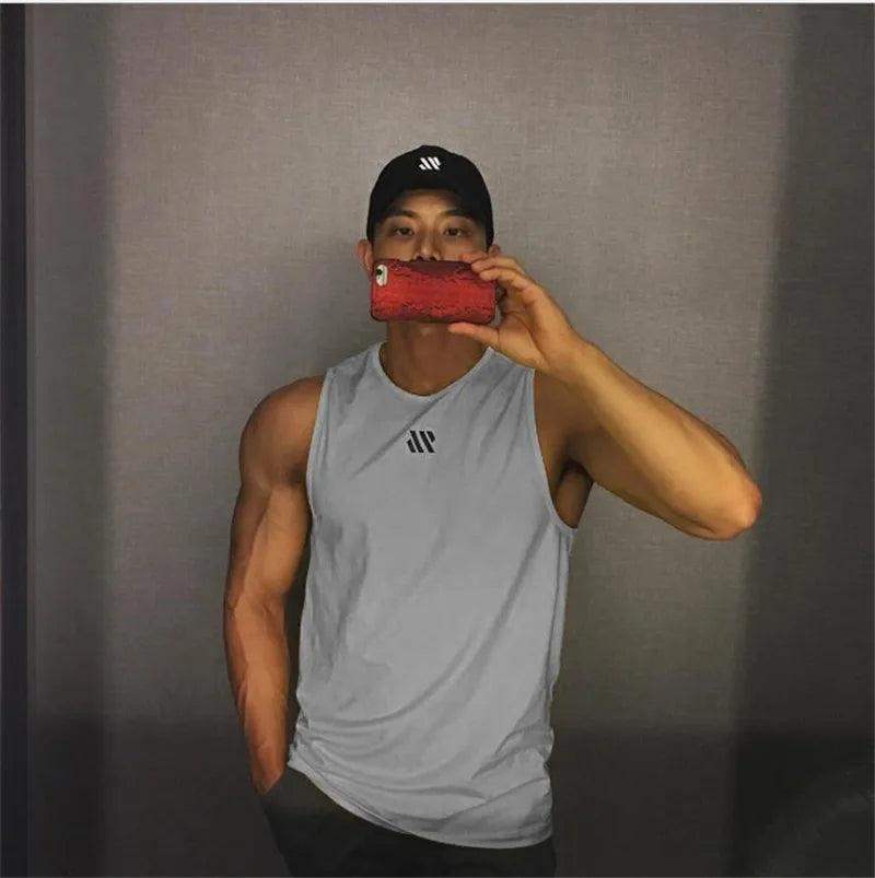GITF Men Bodybuilding Gym Fitness Tank Top Shirt - Sublake 
