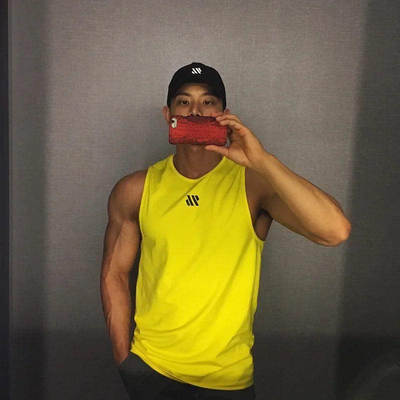 GITF Men Bodybuilding Gym Fitness Tank Top Shirt - Sublake 