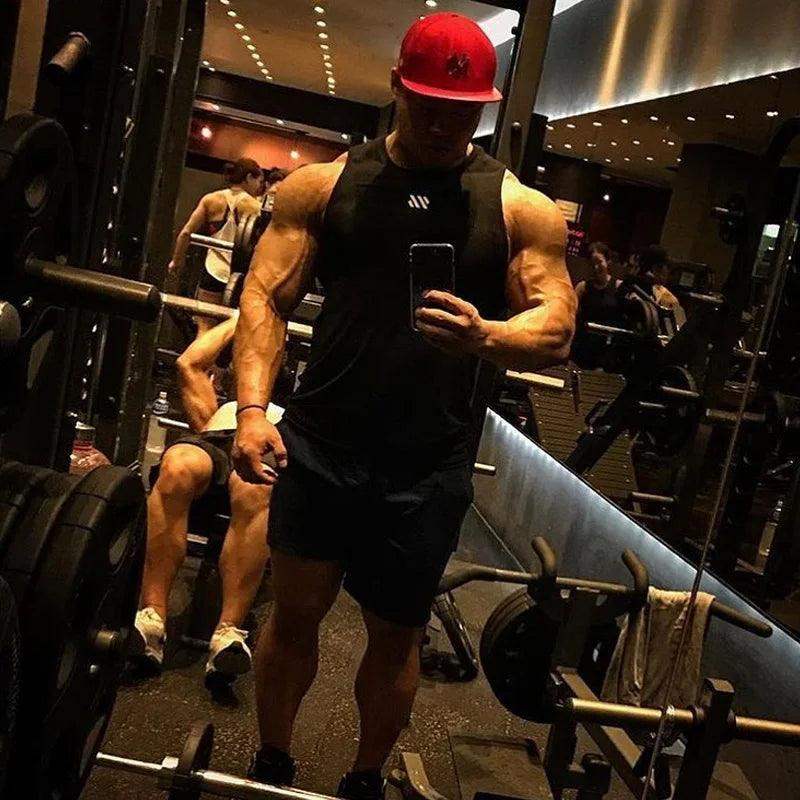GITF Men Bodybuilding Gym Fitness Tank Top Shirt - Sublake 