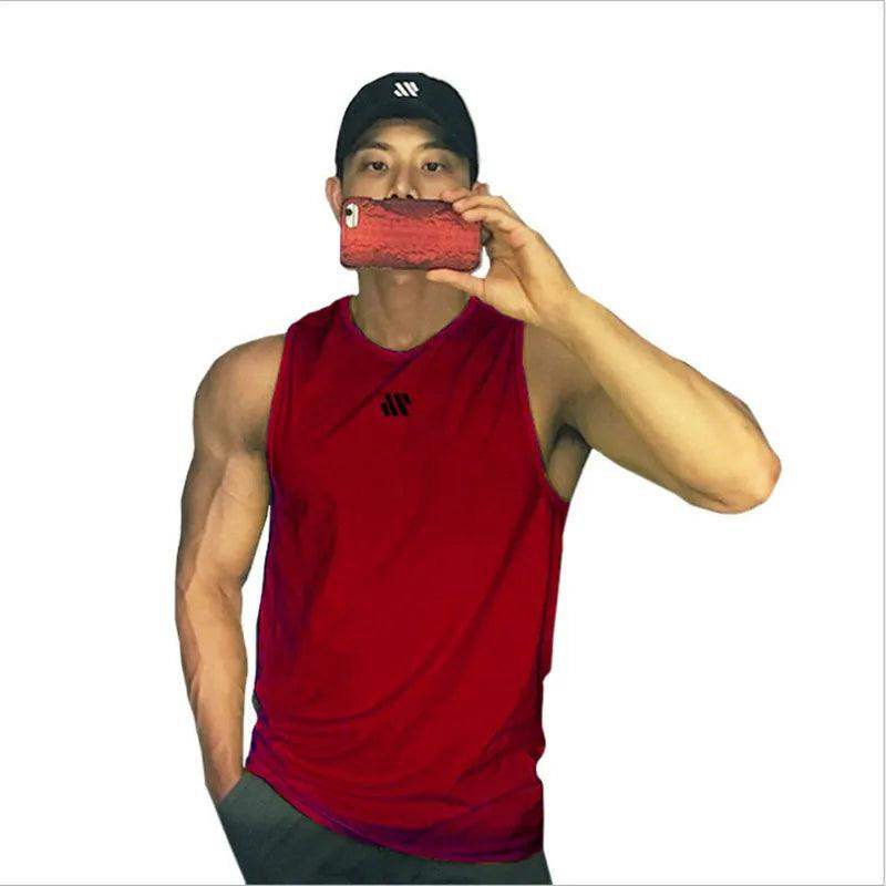 GITF Men Bodybuilding Gym Fitness Tank Top Shirt - Sublake 