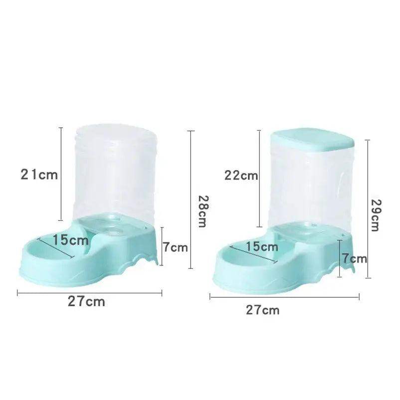 Automatic Pet Feeder & Water Bowl 3.8L Set - Sublake 