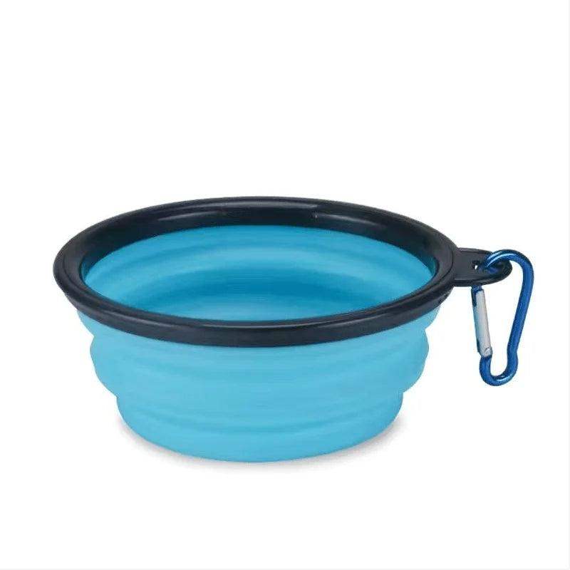 Portable Collapsible Pet Bowl – Silicone Dog & Cat Travel Bowl - Sublake 