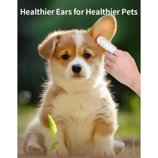 Deluxe Pet Ear Wipes 50 PCS – Mite Removal for Cats & Dogs - Sublake 