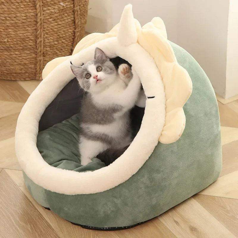 Washable Cat Lounger Cushion – Soft & Cozy Bed for Cats & Small Pets - Sublake 