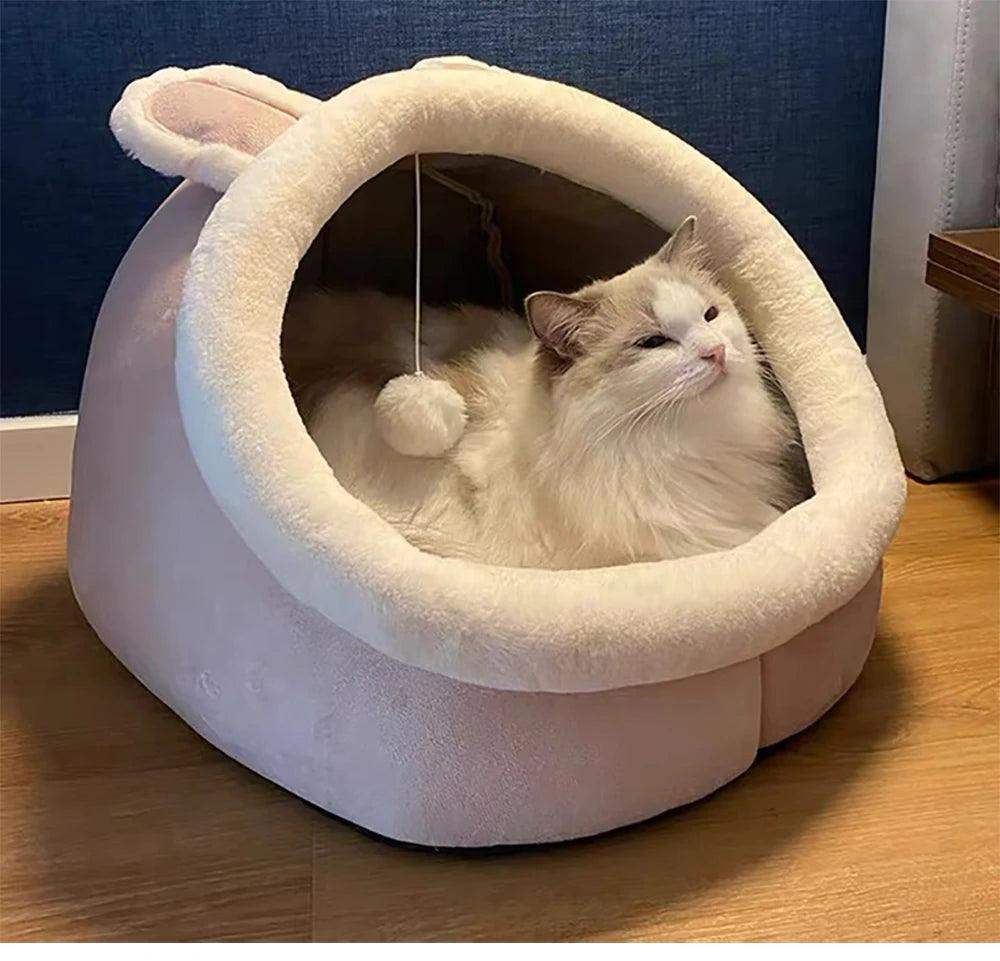 Washable Cat Lounger Cushion – Soft & Cozy Bed for Cats & Small Pets - Sublake 
