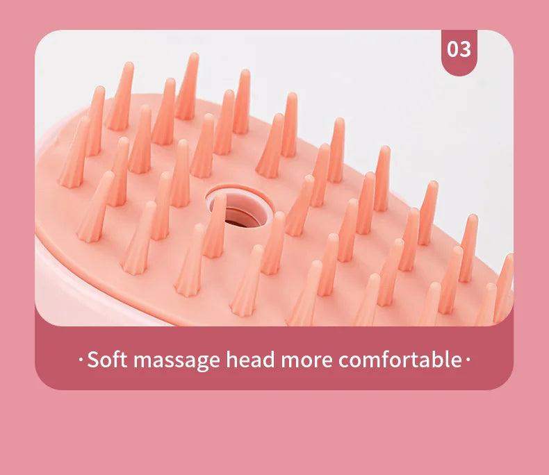 3 in 1 Pet Grooming Brush With Hair Removal And Massage - Sublake 