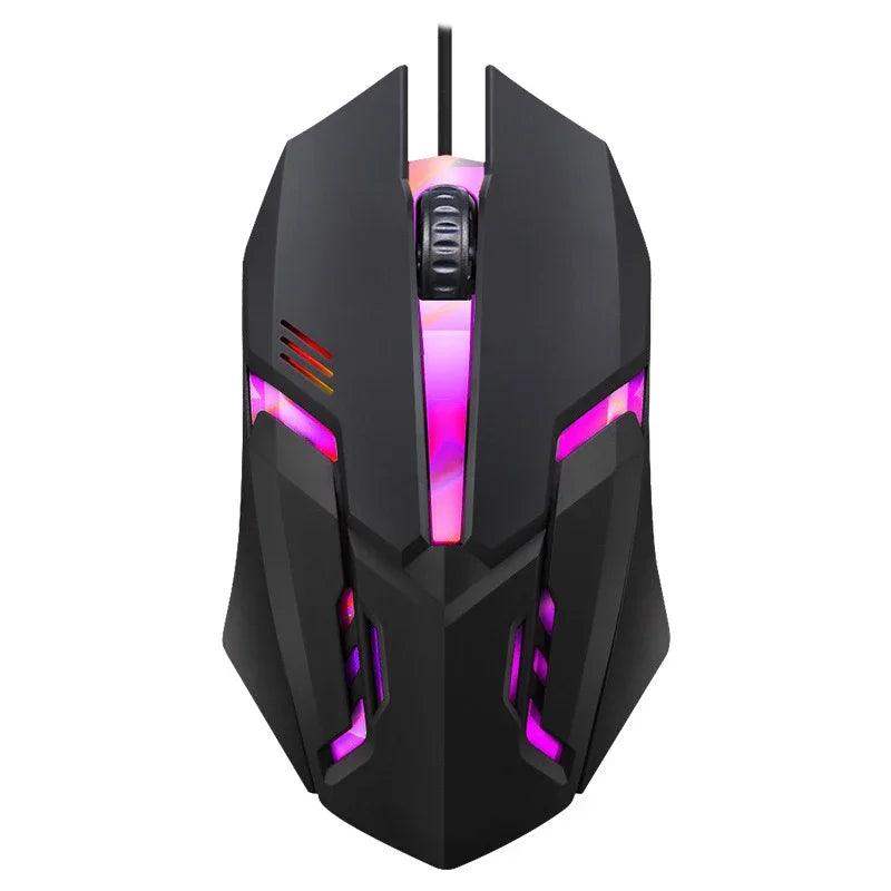 104‑Key Backlit Mechanical Keyboard & Wired Mouse Set - Sublake 