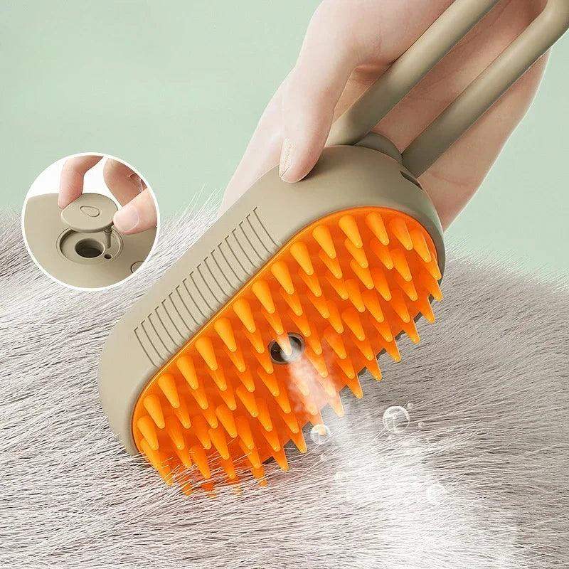 3 in 1 Pet Grooming Brush With Hair Removal And Massage - Sublake 