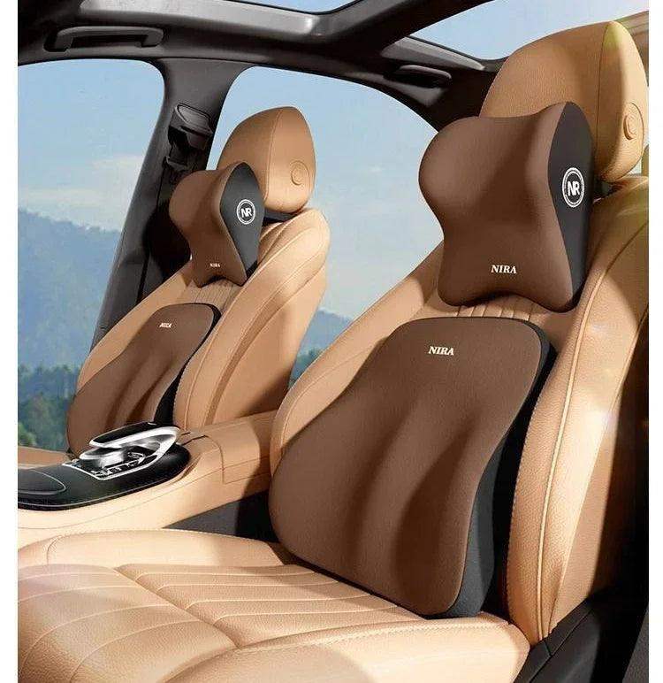 Ultimate Premium Memory Foam Car Lumbar Neck Cushion - Sublake 
